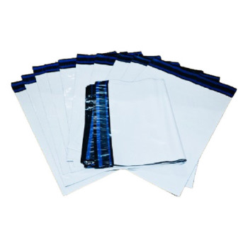 100 Sacos Envelope De Segurança Branco Saco Ecommerce 13x25