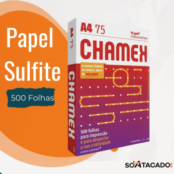 Papel Sulfite 500 Folhas Chamex A4 75G