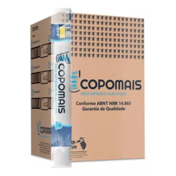 Copo 200ml branco c/ 2500 Copomais