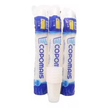 Copo 200ml transparente c/ 2500 Copomais